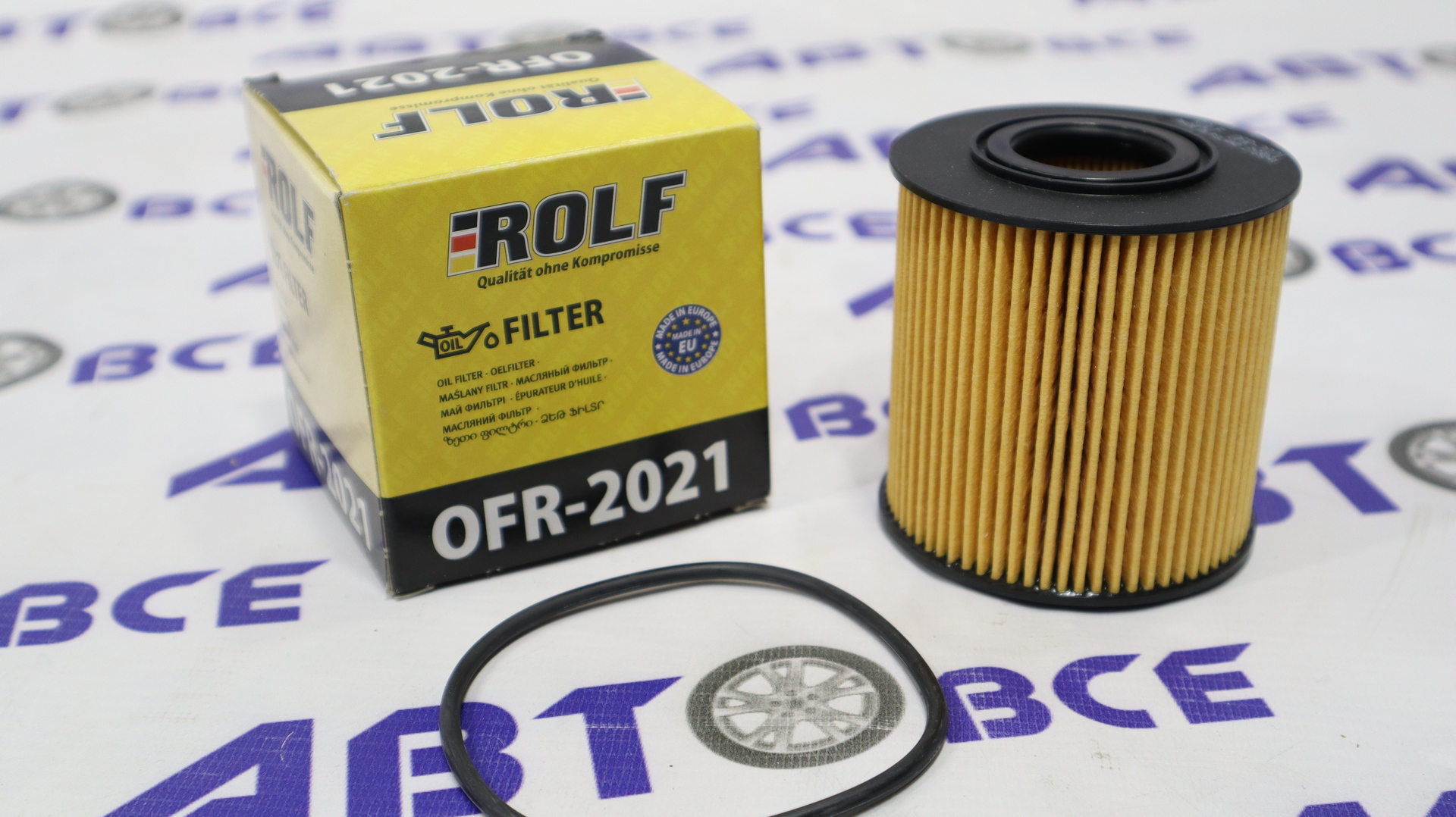 Фильтр масла Volvo C70,S40,S60,S70,V70,XC70,XC90 (аналог OE6621) ROLF